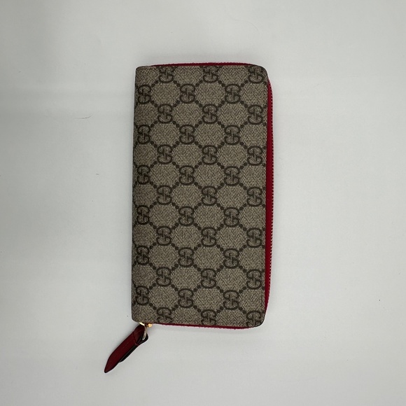 GUCCI Mystic Cat Zippy Wallet w Box, Ribbon & Gucci Tissue Paper - Picture 4 of 13